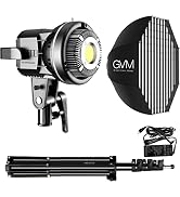 GVM 80 W LED-videolamp 5600K LED-verlichting voor fotostudio met Bowens-houder, Trep...