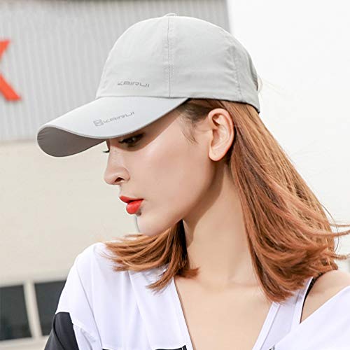 Boné de beisebol PRETYZOOM atlético de secagem rápida, boné de beisebol para ambientes externos e in