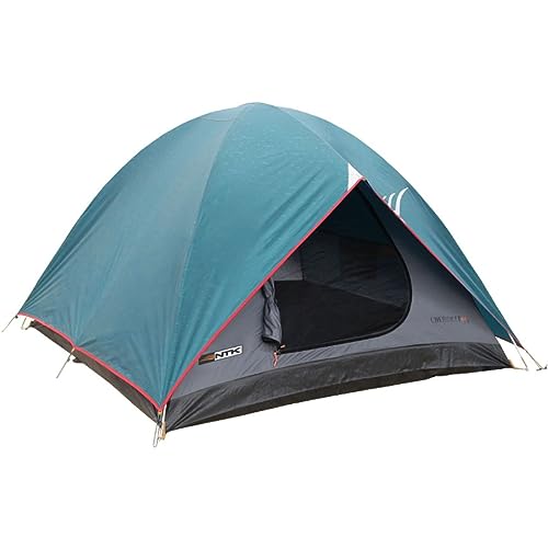 NTK Cherokee GT 3 to 4 Person 7 by 7 Foot Sport Camping Dome Tent 100% Waterproof 2500mm
