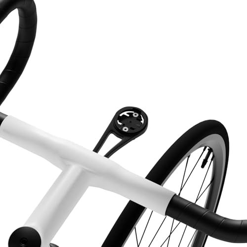 Fahrradcomputer-Halterung für Rennrad-Lenker für Garmin Edge Explore kompatibel mit Bryton Wahoo und CATEYE leichte Aluminium-Fronthalterung Taschenlampe und Action-Kamera zum Einbau