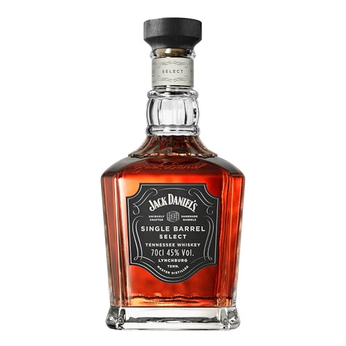 Jack Daniel's Bourbon Single Barrel Select Tennessee Whiskey 45% vol 70 cl - Une Boisson qui Allie...