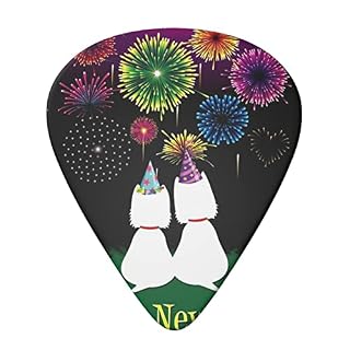 Happy Year Lot de 6 médiators pour guitare acoustique, guitare électrique, basse, ukulélé – fins, moyens et épais - Les Beatles, Paul McCartney, John Lennon, RIngo Starr, George Harrison Happy Year Lot de 6 médiators pour guitare acoustique, guitare électrique, basse, ukulélé - fins, moyens et épais – Image 3