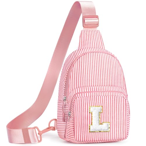YOOLIFE Birthday Gifts for Teen Girls 8 9 10 11 12 Sling Bag Bean Pink L