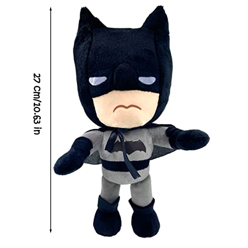 WKxinxuan Batman Kuscheltier, Plüschtier Superhelden, für Kinder Jungen Geburtstage, Weihnachten, Spielzeug