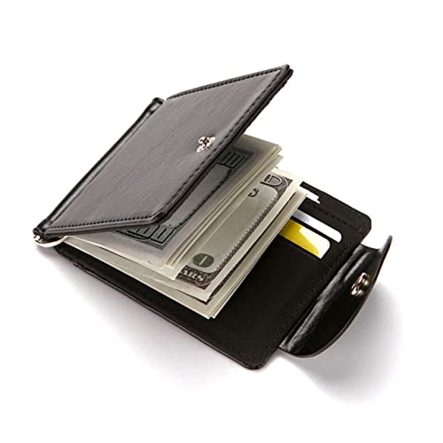 Practical Men's Wallet Compact - Card Holder Unique Design for Daily Use Multi-purpose Clutch Purse and Money Storage Creative Card Case2