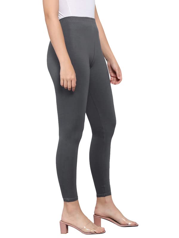 Image of NGT Super Cotton (Pack of 3) Ankle Length Leggings for Women and Girls.