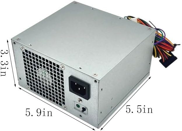 300W HU300PM-00 New Power Supply Replacement for dell Optiplex L300PM-00 3010 7010 9010 Inspiron QZLHCHY 570 560 300 Precision T1500 T6100 T1650 Vostro 400 PS-6301-05DF X9GWG 3847
