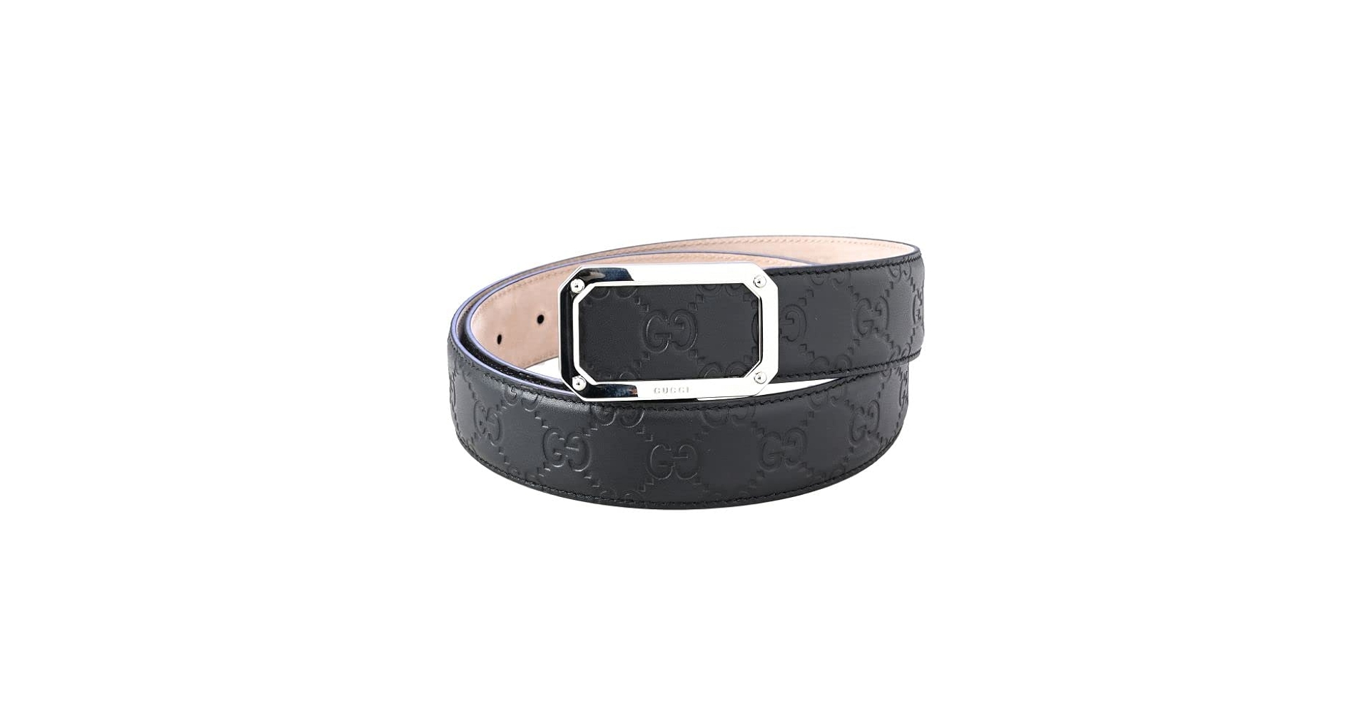 GUCCI 403941-CWC0N-1000-90 グッチ スクエア バックル ベルト 楽天市場】グッチ GUCCI ベルト メンズ シグネチャー レザー