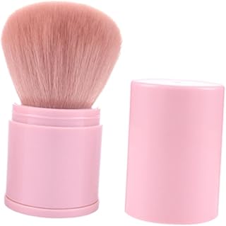 Maquillaje en polvo suelto rosa flexible para...