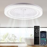 Ventilatore DC KAI LED bianco 3 temperature telecomando Interlussa