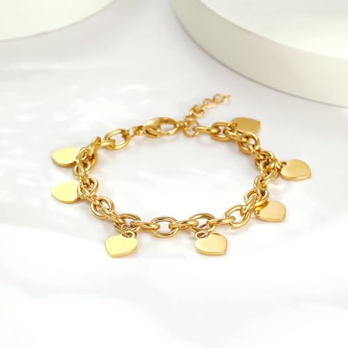 Gold Bracelets for Women Charm Bracelets for Women Stainless Steel Bracelets Jewelry Gift2
