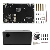 【Power Supply Requirement】DC 12V ≥3A, DC 5521 Jack. (Power supply must plug into X832 DC 12V in port, DON'T power via X735 or pi 4, or will the kits will be burnt out)