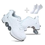 Dieser Einrädrige Schuh Ist Cool, Leicht Zu Erlernen Und Tagsüber Mode. Er Ist Ein Großartiges Geschenk Für Kinder. Geeignet Für Eislaufparty, Disco, Tanz, Geburtstag, Weihnachtsgeschenk