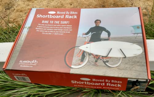 Mbb Shortboard Bicycle Surfboard Racks, By Moved By Bikes, Compatible With Shortboards, Boogie Boards, Snowboards, Quick Release Bars #TOP7