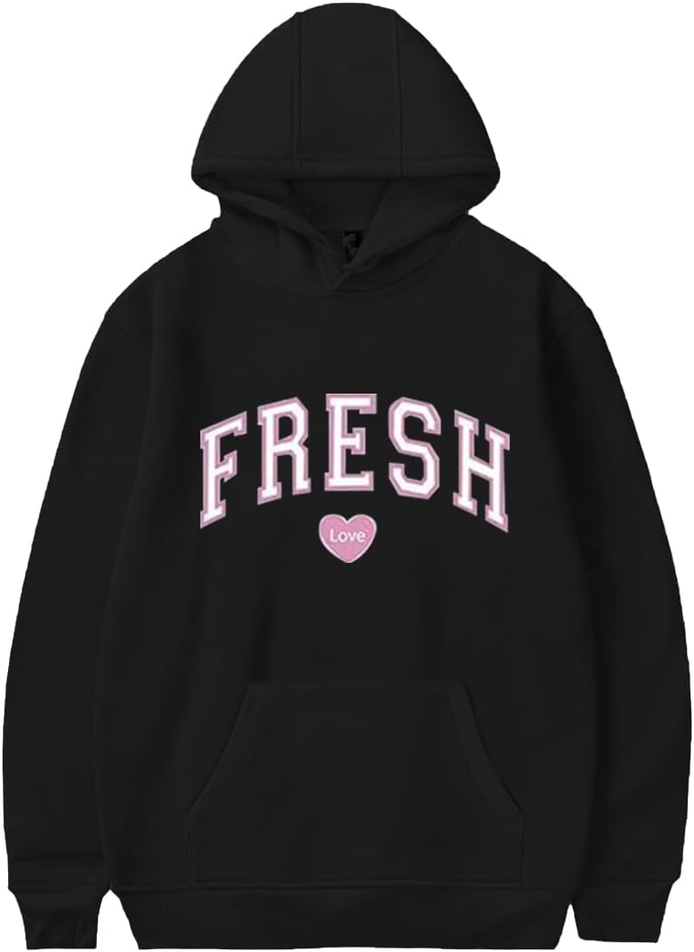 EMILYLEFresh Love Hoodie Sturniolo Triplets Merch Unisex Long Sleeve Sweatshirt Mens Streetwear