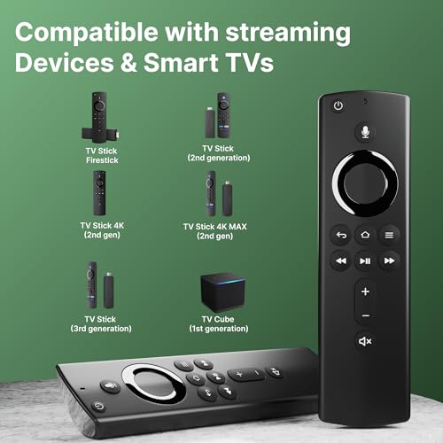 Image of AIDITIYMI Original Replacement Voice Remote Control for FlRE TV Stick | for 2nd Gen AMZ FlRE TV Stick Original Compatible with 2nd Generation Stick