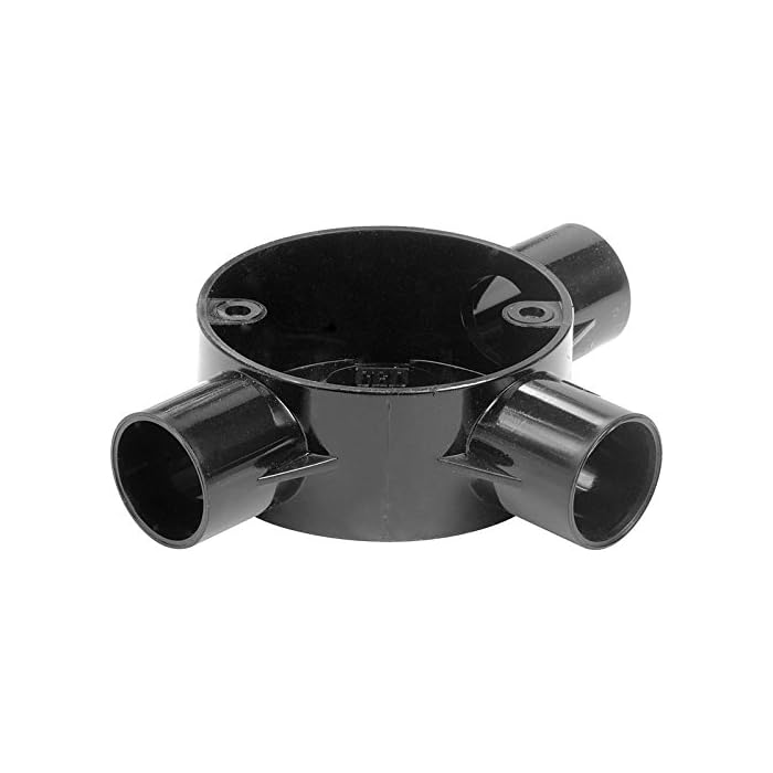 Buy Reliable Electrical Pvc Junction Box Pvc Conduit Box 3 Way PVC