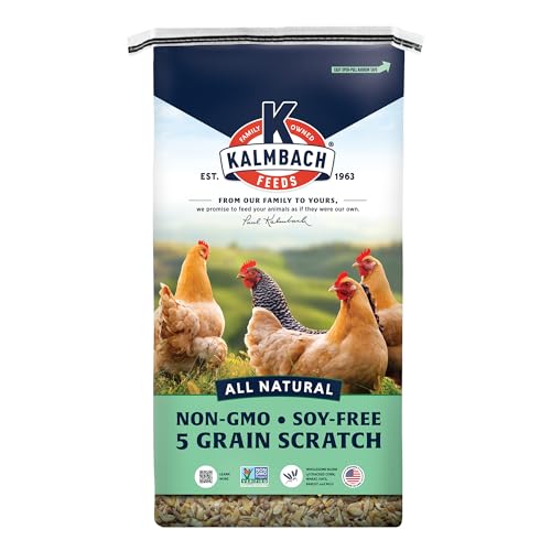 Kalmbach Feeds Soy-Free Non-GMO 5-Grain Scratch Treat, 50 lb