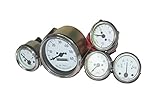  Enfield de Blanc visage Compteur de vitesse Speedo Température d\'huile Jauge de carburant kit Willys MB Ford