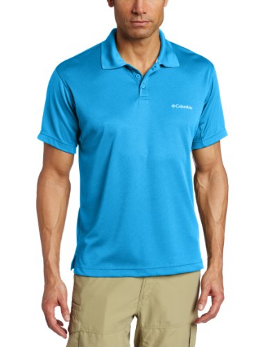 Polo Columbia New Utilizer bleu XL évite la chaleur et reste élégant