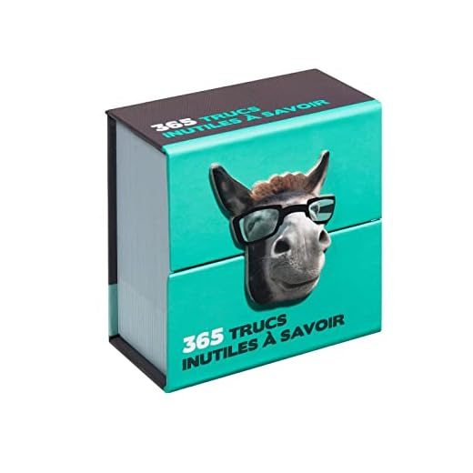 Mini calendrier - 365 trucs inutiles à savoir