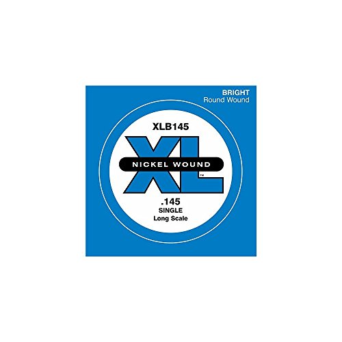 Corda Singola D'Addario Xlb145 per Basso, Nickel Wound, Long Scale, .145