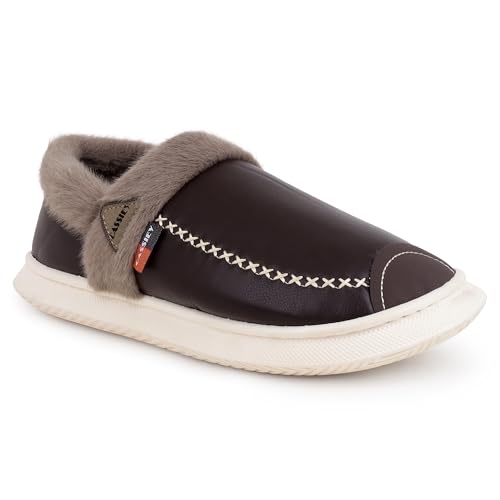 Image of CASSIEY Comfortable Indoor /Outdoor Winter Snow Boot |Men's Slip on Fur Shoes