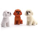 Figura de perro de juguete: un maravilloso modelo en miniatura para niños o amigos.