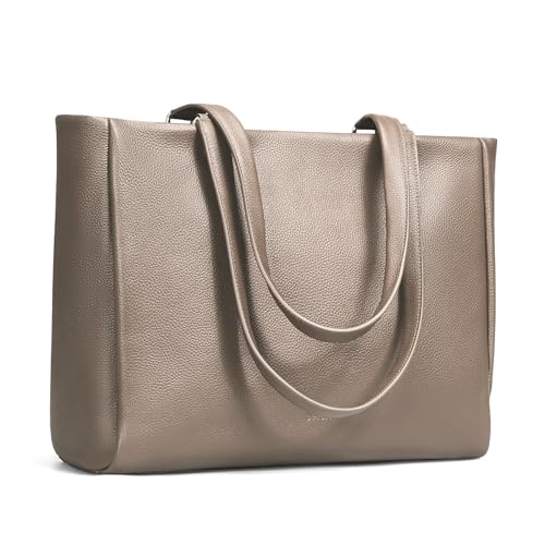 befen Leather Tote with Cup Holders