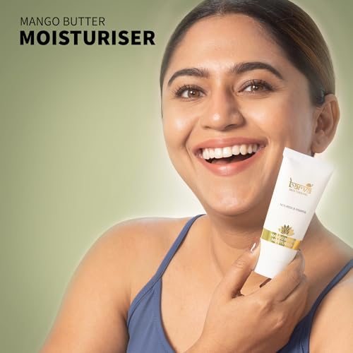 Image of Barva Mango Butter Moisturizer 50ml | Face Cream for Normal & Dry Skin | Paraben, Silicone & Mineral Oil Free | Nourishing & Hydrating Daily Care