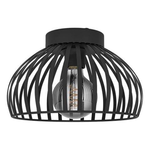 EGLO Mogano 3 Black Ceiling Light Fixture Cover
