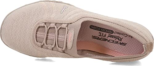 Skechers Skechers Women's Breathe Easy-Simple Pleasure Sneaker, Taupe, 7.5