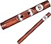 Meinl African Claves, Select Hardwood in Red Finish - NOT MADE IN CHINA - Hollowed Out Resonating Body and Solid Wood Striker, 2-YEAR WARRANTY (CL3RW)