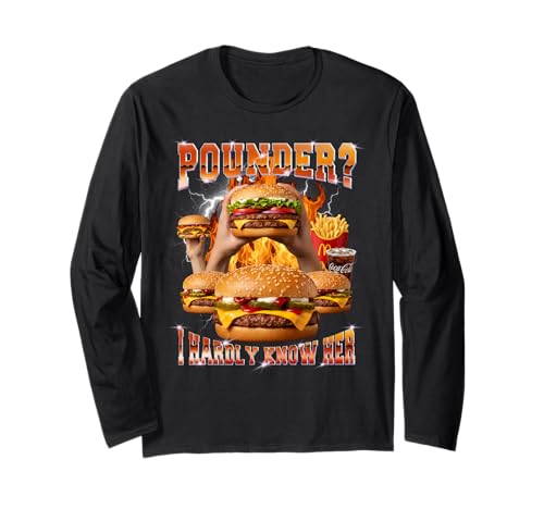 Burger Lover Meme Foodie Long Sleeve T-Shirt