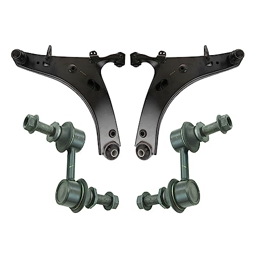 Front Suspension Kit Control Arm with Ball Joint Sway Bar Stabilizer Link Compatible with 2006-2007 Subaru B9 Tribeca 2008-2014 Tribeca