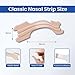 MASSNER Nasal Strips for Snoring, Large 100 Pack - Extra Strength Anti Snoring Solution for Men, Women - Clears Air Way to Breathe Better - Sleep Right, Snore Less - Stuffy Nose Relief for Congestion