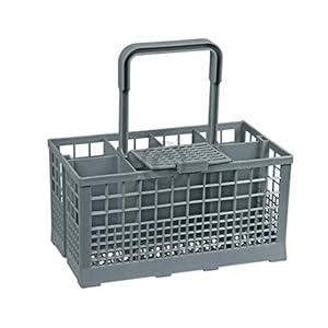 DL-pro Universele bestekmand 24,5 x 14 cm voor veel vaatwasser, vaatwasmand, ook voor Bosch Siemens Neff 93046 621320 AEG Gorenje Privileg etc