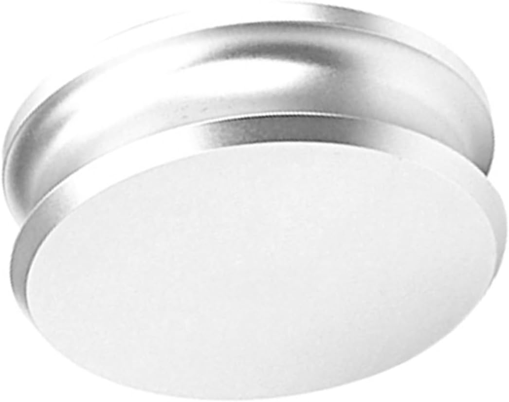 Balanced Vinyl Turntable Weight Stabilizer Disc Clamp for Audio Turntable Records Player Accessories Silver Vibration Reducer for Professional Vinyl Record Use