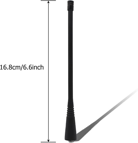 Miniatura 3 de Antena UHF PMAE4016 400-470 Mhz compatible con Motorola CP200 CP200D CP150 CT250 PR400 HT750 HT1250 EX500 EX600 GP328 GP380 GP340 GP640 PRO5155 0