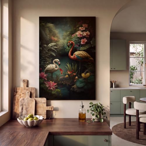MuchoWow© Leinwand Bilder Wanddeko Wohnzimmer Aesthetic Room Decor Deko – Ansicht 4