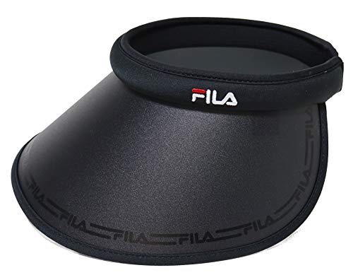 [フィラ]FILA サンバイザー UVケア 紫外線対策 プリント ク