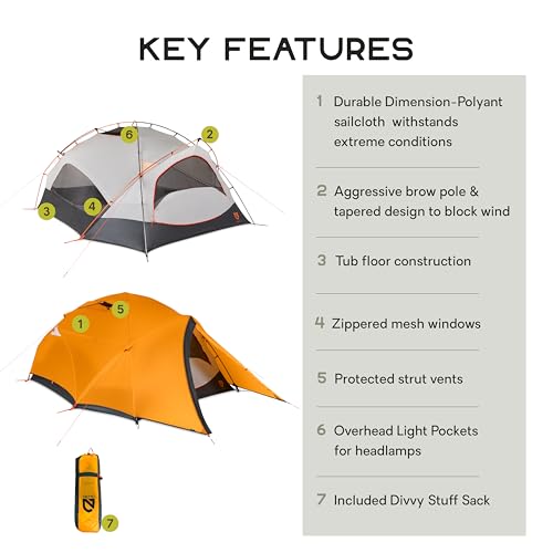 Carpa NEMO Equipment Kunai 3-4 Temporadas para 3 Personas miniatura 2