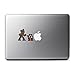 Retro 8-Bit Groot and Rocket Decals for MacBook, iPhone 5S, Samsung Galaxy S3 S4, Nexus, HTC One, Nokia Lumia, Blackberry