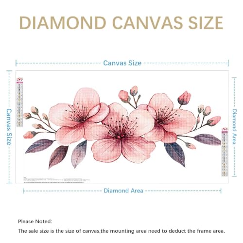 Peinture Diamant Adulte Rose XXL anti-stress pour réussir sa décoration murale