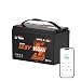 LiTime 12V 165Ah LiFePO4 Lithium Battery Bluetooth, Deep Cycle Trolling Motors Battery, Group 31 Size with 2112Wh Energy Density, 165A BMS, Perfect for Boat, RV Camping, Marine