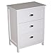 Produktbild Country Kommode mit 3 Schubladen, weiss, BxHxT 60x80x41