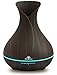 Essential Oil Diffuser Dark Wood - Deluxe Ultrasonic Cool Mist Aromatherapy Diffuser - Birthday Gift Ideas Edition by Zen Breeze
