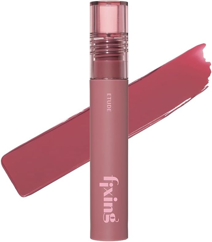 Fixing Tint #15 Woody Pink (4g) | Long Lasting High Pigmented Liquid Lipstick | Waterproof Lightweight Matte Finish Lip Stain | Full Coverage | Korean Makeup, Kbeauty