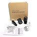 H HILABEE Auricular Bluetooth Walkie Talkie Auricular Portátil para Radio Bidireccional Walkie