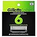 GilletteLabs Razor Blade Refills, 6 count